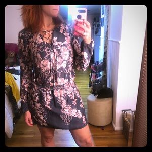 Boho style dress romper